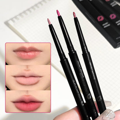 Long-Lasting Waterproof Matte Lip Liner Hydrating Non-Sticky Lip Makeup Contours Lips 5 Shades Available Lipstick Replacement